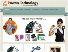 Tablet Screenshot of pawantechnology.com